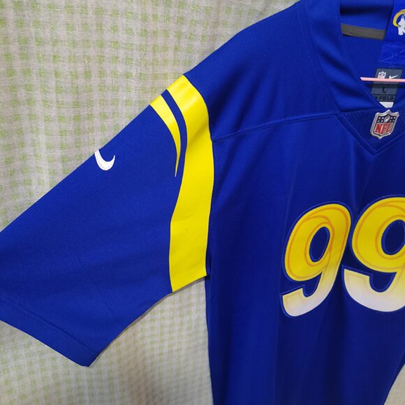 Aaron Donald No 99 Los Angeles Rams NFL NIKE Jersey - Picture 4 of 13